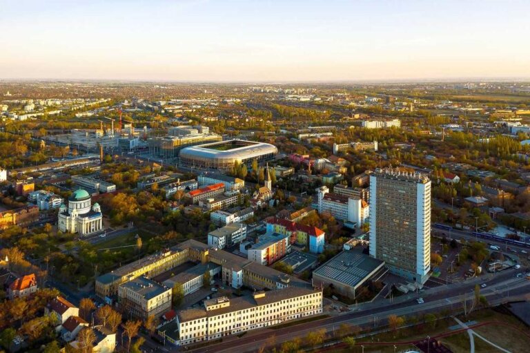 Semmelweis University of Medicine Campus City Sky View