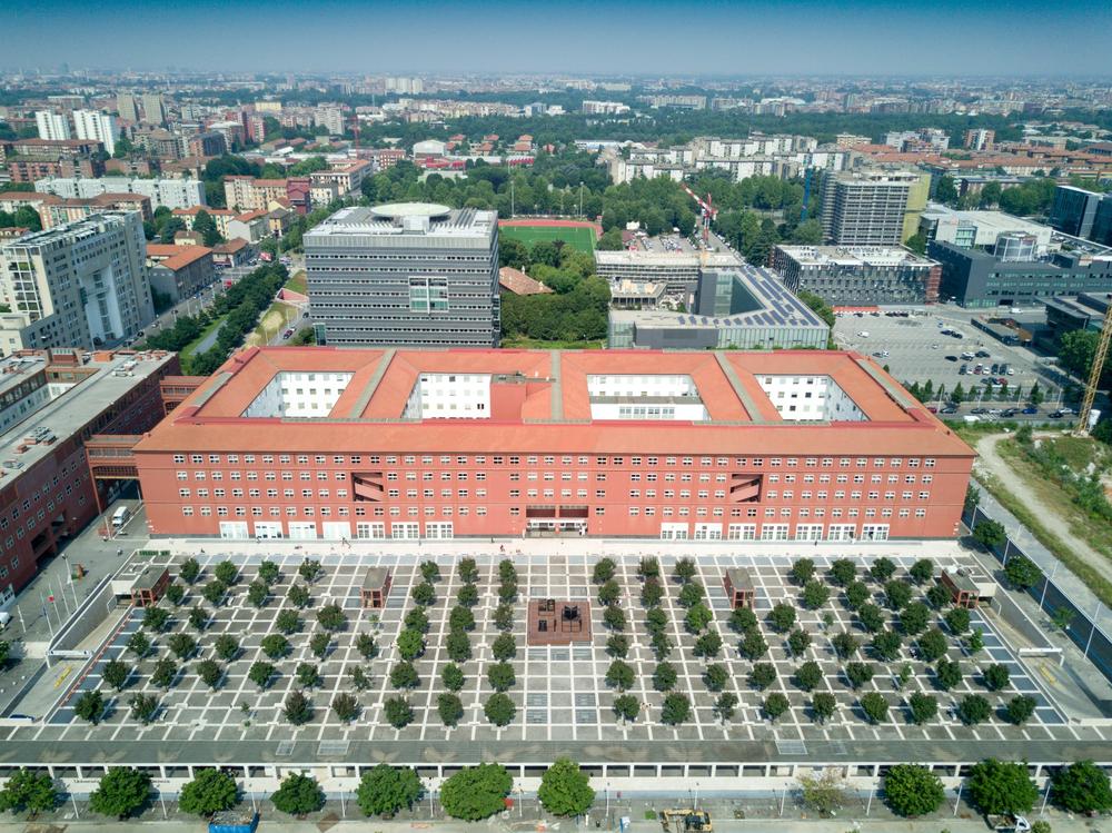 University Of Milano-Bicocca School Of Medicine And Surgery Building Top view