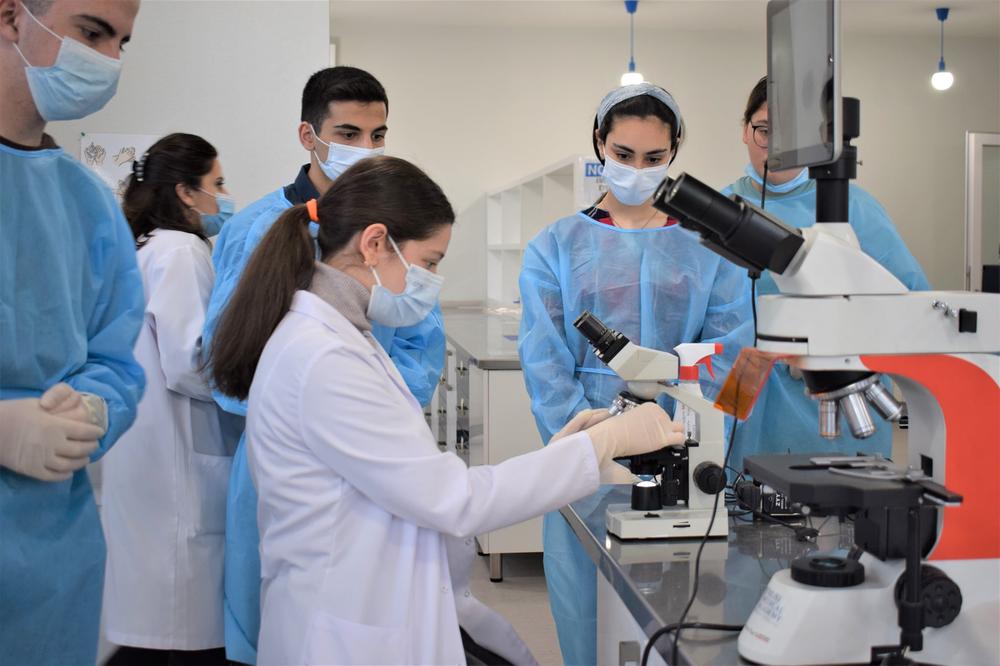 Petre Shotadze Tbilisi Medical Academy (TMA) Research Class Microscope