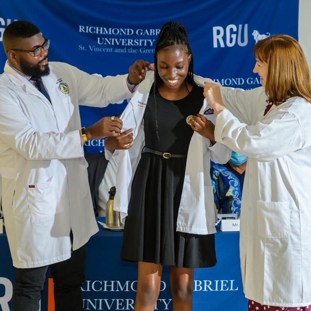 Richmond-Gabriel-University-graduation-ceremony