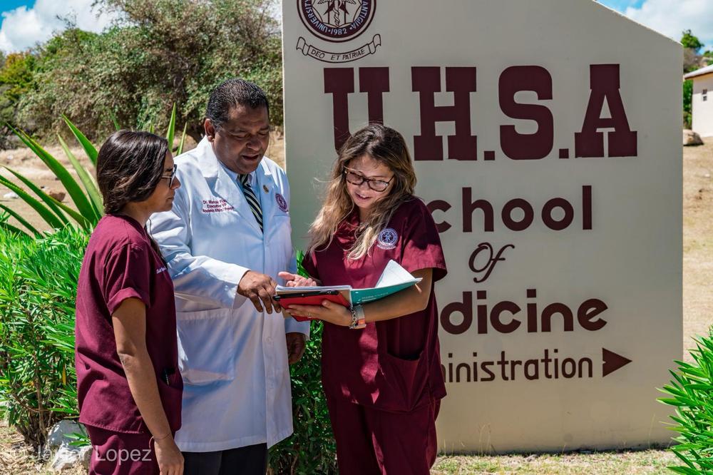 UHSA Students in the Campus